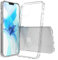 JT Berlin Pankow-Clear - Carcasa Transparente para Apple iPhone 12/12 Pro (6,1 Pulgadas), Marco de TPU Que Absorbe los Golpes, Parte Trasera de Cristal acrílico, Revestimiento antihuellas