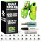 Golfkicks Kit de pinchos para zapatos de golf – Transforma tus tenis en zapatos de golf – Regalo divertido, proyecto fácil – Tacos compatibles con zapatos de suela de goma plana – Incluye 20 picos y