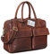 STILORD 'Carlo' Große Umhängetasche Leder Lehrertasche Aktentasche Schultertasche Reise Beruf Freizeit 15,6 Zoll Laptop College Bag Arbeit Büro, Farbe:porto - cognac