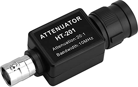 Joyzan HT201 Osciloscopio Passives Dämpfungsglied 10mhz Bandbreite Passiver | Signaldämpfung für Signalgenerator Oszilloskop Multifunktional Abschwächer Oszilloskope zur UnterstüTzung Automobilmessung