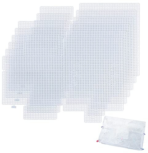 CHGCRAFT 6St Plastic Canvas Mesh Tasche Taschenboden Häkeltaschen Zubehör Taschen Zum Häkeln Tasche Taschenboden 43x30cm