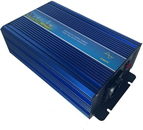 1000W reine Sinus-Wechselrichter DC 48V auf AC 230V Stromrichter Spannungswandler Geänderte Sinuswelle Power Wechselrichter EU steckdosen Schalter Kabel