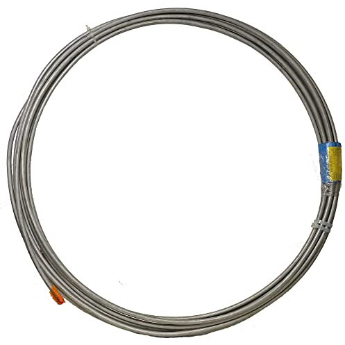 Rundleiter Ø10 mm - Erdungsdraht aus V4A Edelstahl - 40 Meter - Blitzschutz nach DIN EN 62561-2