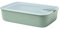 Mepal - Boîte de conservation alimentaire EasyClip - Boîte de rangement avec couvercle et fermeture à pression - Pour le micro-ondes, le four à vapeur et le congélateur – 2250 ml – Nordic sage