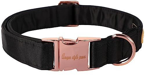 Unique style paws Hundehalsband, Hochzeit Seiden Hundehalsband, Weiche Verstellbares Haustierhalsband Geschenk Für Weibliche Oder Männliche Kleine Hunde