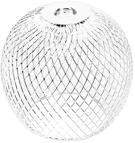Uonlytech Ceiling Light Fixture Metal Cage Lampshade Vintage Lamp Cage Farmhouse Industrial Metal Wire Cage Outdoor Light Bulb Cage Guard for Pendant Light Pendant Lamp Shade