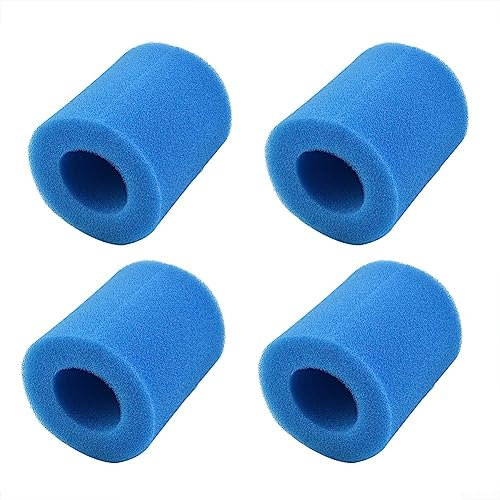 ZYNCUE 1/4 Pièces Aquarium Pompe Éponge Pour Type II Lavable Réutilisable Piscine Filtre Mousse Éponges Cartouche 58094