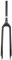 LYMFCFC 26/27.5/29In MTB Fork Carbon Fiber Rigid Fork Tube 1 1/8 Straight/Cut Disc Brake Thru Axle 15X100mm Rigid Fork for Bicycle A,26in