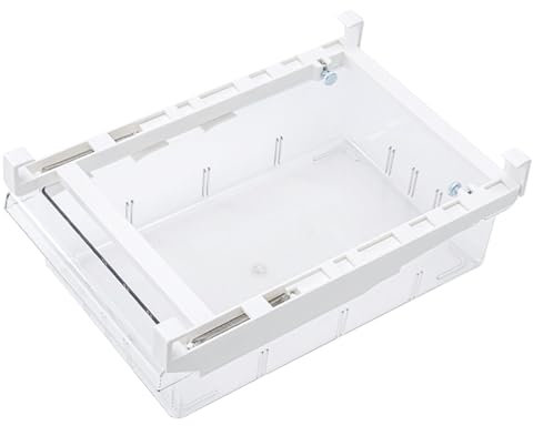 BLSYHDH Fridge Drawer Pull Out Shelf Storage Transparent Organizer Refrigerator Drawer Organizer Bins Plastic Food Containers Pantry Storage Box Storage Cheese Deli Meat Drinks Vegetable