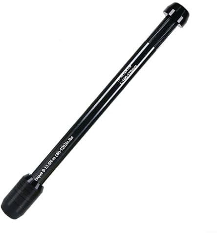EasyByMall Asse passante, sgancio rapido 12 x 142-148 mm P1.5/P1.75/P1.0 in lega di alluminio nero perno passante, per bici da strada e mountain bike (P1.75), R0O4F9GKRP9JX98TAIR22Y6300K8