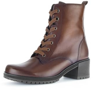 Gabor Damen Schnürstiefeletten, Frauen Stiefeletten,Best Fitting,Kurzstiefel,uebergangsschuhe,uebergangsstiefel,Sattel (Effekt),41 EU / 7.5 UK