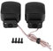 TOWEBOORY 1 Pair Car Speaker, 500W 97DB Super Power Loud Square Car Audio Speaker Tweeter Loudspeaker Horn Universal Tweeter Car Tweeters Fit for All Car Audio Systems with 12V DC Power Supply