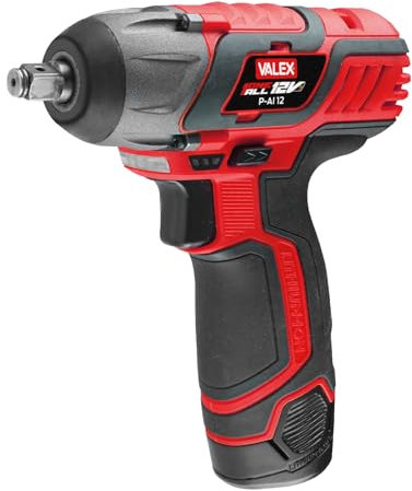 Valex Avvitatore ad Impulsi P-AI 12 K1, kit in valigetta per il fai da te completo di prodotto cordless, batteria e caricabatterie, Gamma OneAll 12V, 2Ah