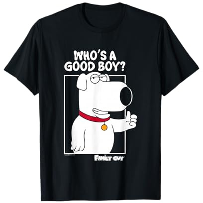 Family Guy Brian Griffin Who's A Good Boy? T-Shirt
