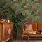 SOPHIE LAURENCE Tree Tapestry Wallpaper Green Multi - Durable Vinyl, Nature-Inspired Design, Perfect for Living Rooms, Bedrooms, and Accent Walls (Full Roll)