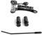 Inkoby SG-03 Schwarz Vibrato Bridge E-Gitarre Tremolo Bridge Jazzgitarre Doppelverriegelung Tremolosystem