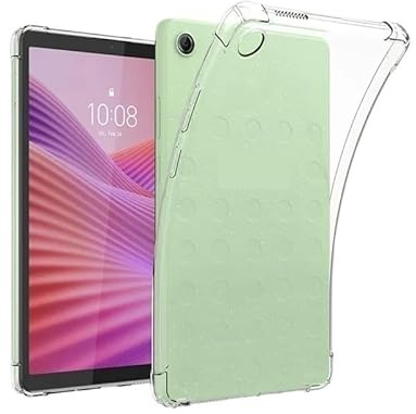 SOENS Transparente TPU-Schale, ultradünne Hülle, geeignet for Lenovo Tab One/Tab K9 8,7 Zoll TB-305XU/305FU 2025, Airbag-Anti-Drop-Abdeckung(Tab One 8.7 2025)