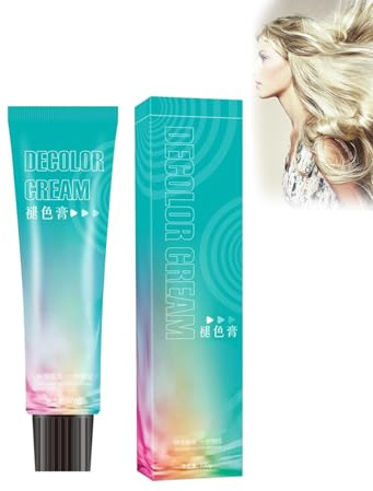 Wonsters Aufheller für jedes Haar, Bleaching Creme für Aufhellung bis zu 9 Stufen und gegen Gelbstich,Haarfärbemittel für Öl-aktiviertes Haare Aufhellen Shampoo (14)