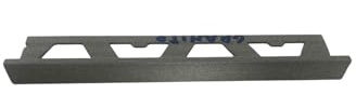 Profilo jolly Slim in Alluminio Per Piastrelle Mattonelle h 10 mm 250 mt Vari Colori, Nero, Bianco, Oro, Bronzo, Lucido, Cromato, Calce, Arenaria, Basalto,Granito (Granito)