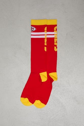OOSC Men's Kansas City Chiefs - Oosc X Nfl Ski/Snowboard Sock Sock (pack of 1)
