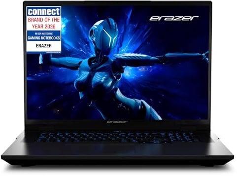 ERAZER Beast 18 X1 45,7 cm (18 Zoll 240Hz 100% sRGB) QHD+ Gaming Laptop (Core Ultra 9 275HX, Geforce RTX 5080 16GB GDDR7, 32GB DDR5 RAM, 2TB PCIe SSD, RGB Backlit Keyboard, QWERTY, Win 11 Home)