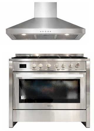 SOLTHERMIC® COMBO PACK COCINA 90X60 VTI90AINOX INDUCCION HORNO 105L + CAMPANA 90 INOX