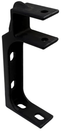Staffa a soffitto per tenda da sole a bracci estensibili balcone esterno a caduta staffa a soffitto supporto a parete tenda da sole kit di fissaggio (Grigio)