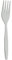 Grunwerg Economy Collection TEF999P 12 fourchettes pour enfants, Acier inoxydable 18/0, 1,5mm