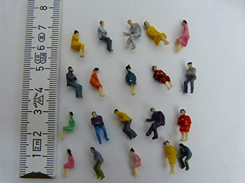 300 sitzende Figuren für Personenwagen H0