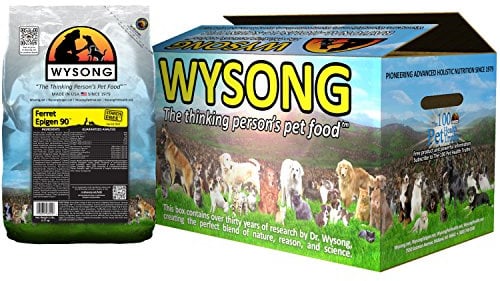 Wysong Ferret Epigen 90 - Starch Free Dry Natural Food for Ferrets, Brown, Model Number: WDFE905 (Pack of 4)