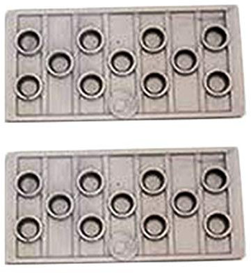 Barbie DreamCamper - Two Gray Replacement Fridge Shelves