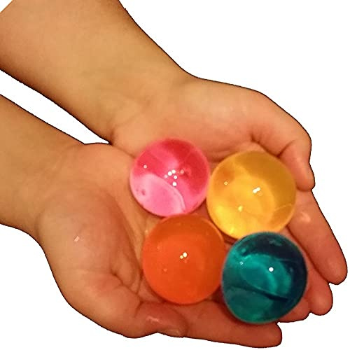 Deco-Boulevard 40 Stück extrem große Wasserperlen Gelperlen (EXTREM 3-6 cm)
