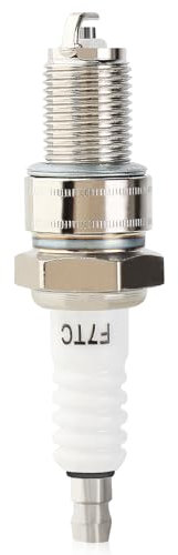 QAZAKY Spark Plug F7TC for Generator GX120 GX160 GX200 GX240 GX270 GX340 GX390 GCV160 GCV190 Go Kart Mini Bike Lawnmower Tractor Rototiller Water Pump Tillage Polishing Machine Chainsaw 168F 168FA FB