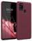kwmobile Hülle kompatibel mit Samsung Galaxy A21s Hülle - weiches TPU Silikon Case - Cover geeignet für kabelloses Laden - Tawny Red
