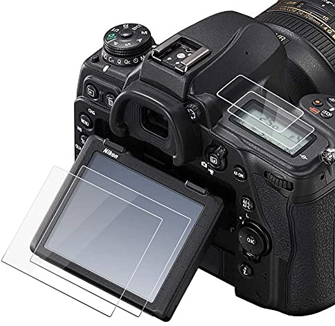 D780 Displayschutzfolie für Nikon D780 / D750 Kamera [2 + 2 Packungen], Fire Rock Ultra-Klar 9H Härte gehärtetes Glas Abdeckung für Nikon d780