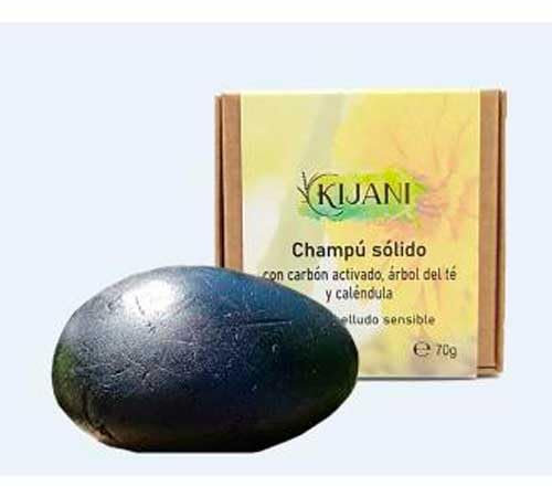 Solides Haarshampoo, sensibel, Aktivkohle, 70 g