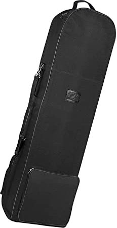 Harilla Golf-Reisetasche für Fluggesellschaften mit abnehmbaren Schultergurten. Weiche, Faltbare Golfschläger-Reisetasche. Zusätzliche Aufbewahrungstasche