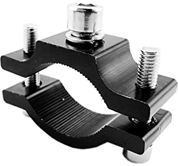 Asudaro 20mm-35mm Arbeitsleuchten Halterung Universal LED Lichtleisten Klemmhalterung Edelstahl Rohrschellen Halterung Klemmhalterung für Motorräder ATVs Dirt Bikes,Schwarz