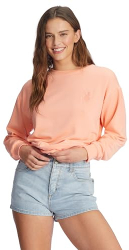 Roxy Surfing By Moonlight - Langärmliges Lounge-Top für Frauen Rosa