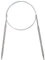 Aeelike 100 cm Rundstricknadel Set, 5,0 mm Edelstahl Rundstricknadeln mit Farbiges Stahlseil, Metall Rundstricknadeln Set, Ergonomische Stricknadeln Rundstricknadel für Anfänger, Erwachsene, Profis
