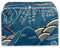 Kuiaobaty Japanese Art Toaster Cover 2 Slice Bread Maker Cover with Hook, Mountain Painting Small Appliance Toaster Dust Cover