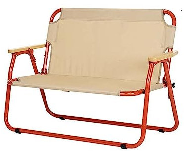 SilteD Outdoor-Klappstuhl, doppelter Campingstuhl, tragbarer Picknick-Strand-Balkonstuhl