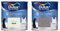 Dulux Valentine Peinture Si Simple Peinture Intérieure Toutes Pièces Satin - Peinture Murs et Plafonds, Portes et Plinthes - Lot de 2 - Couleurs : Le Blanc Cassé & Le Violet 0,5 L