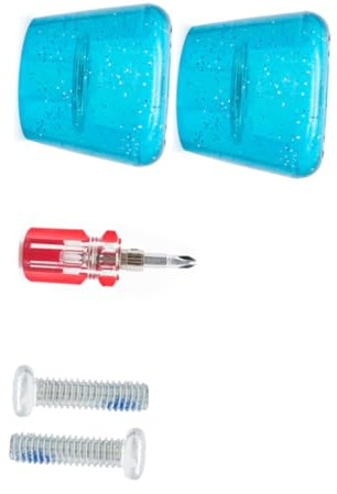 Toyvian Rollschuh Bremsstopper Satz Pu Zehenstopper Für Kinder Erwachsene Rollschuhe Mit Schraubendreher Rollschuh Zubehör Für Inline Und Quad Skates
