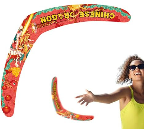 Generisch Adults Flying Toys, Returning Dart Toy, 16.54x7.28 Inches Compact & Portable, Backyard Throwing Game for Anyone Who Enjoys Quirky Gadgets Outdoor Fun and Amusing Garden Challenges