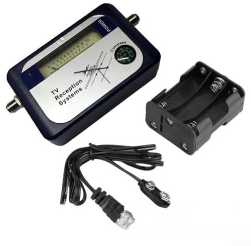 DVB-T for SATELLITE Finder, Digital TV Antenna Signal Meter Detector, With Buzzer And Control Features, For Television Receiving Installation