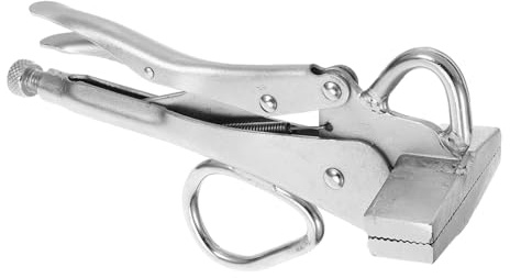 Angoily Serre-joint de soudure réglable avec bill plat extra large pour carrosserie de voiture Pince de serrage en acier durable pour plier, tirer et fixer la tôle pour la réparation de véhicules et