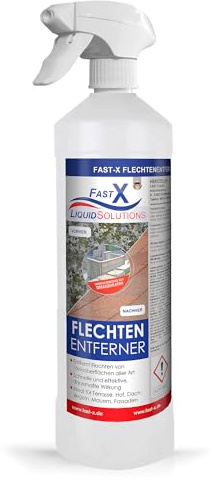 Flechtenentferner Pro: Hochwirksam gegen Moos & Flechten, Verfügbar in 1L – Ideal für Garten und Außenbereiche (1000ml)