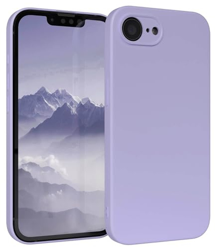 EAZY CASE - Silikonhülle für iPhone 17e Hülle Silikon Case Lila weich stoßfeste Handyhülle Schutzhülle mit Kameraschutz Dünn Premium Schutz Cover TPU Phone Bumper in Pastell Lavendel Blau Matt