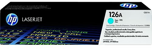 HP Original Toner Color Laserjet CP1025, Cyan CE311A